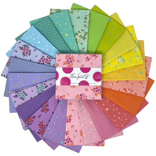 Tula Pink - Charm Pack 5 Inch - Full Moon Forest 2